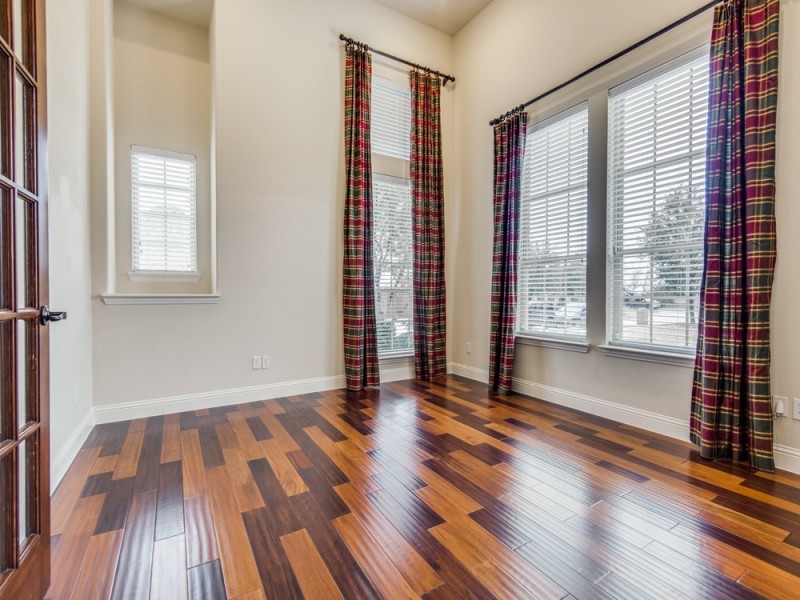    Study with French Doors and Closet 