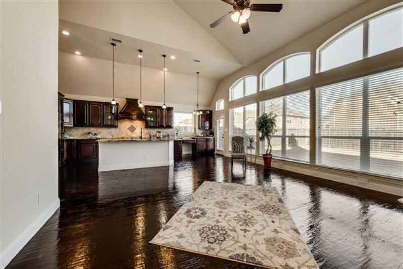    Family Room with Wall of Windows 