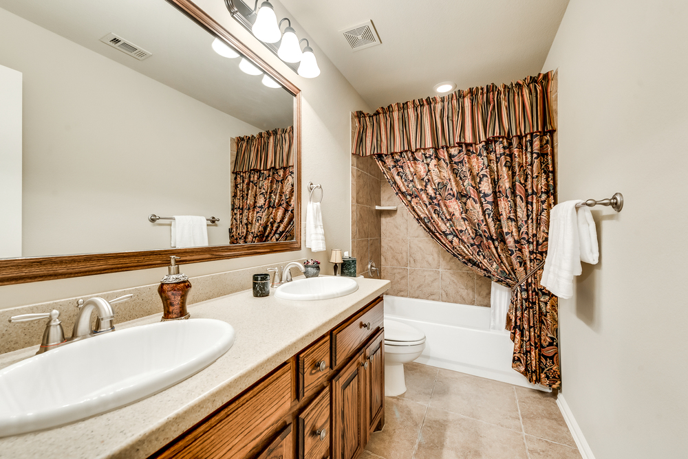    Second Full Bathroom with Dual Sinks 