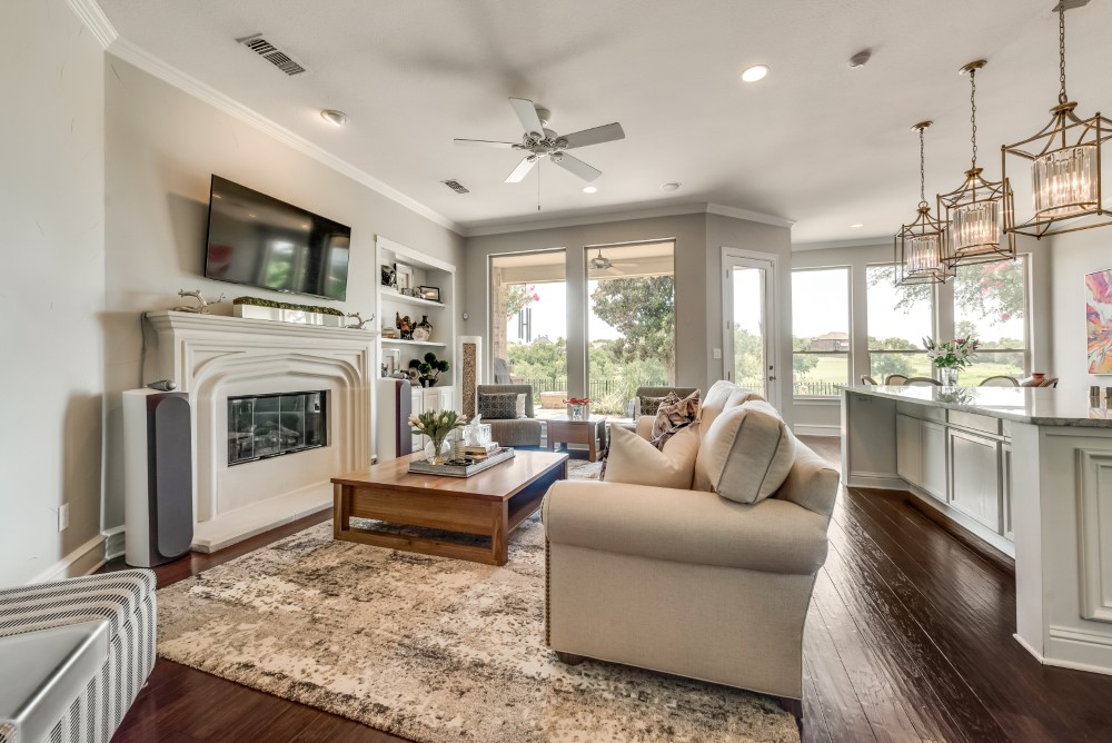    Family Room Features Built in Speakers 