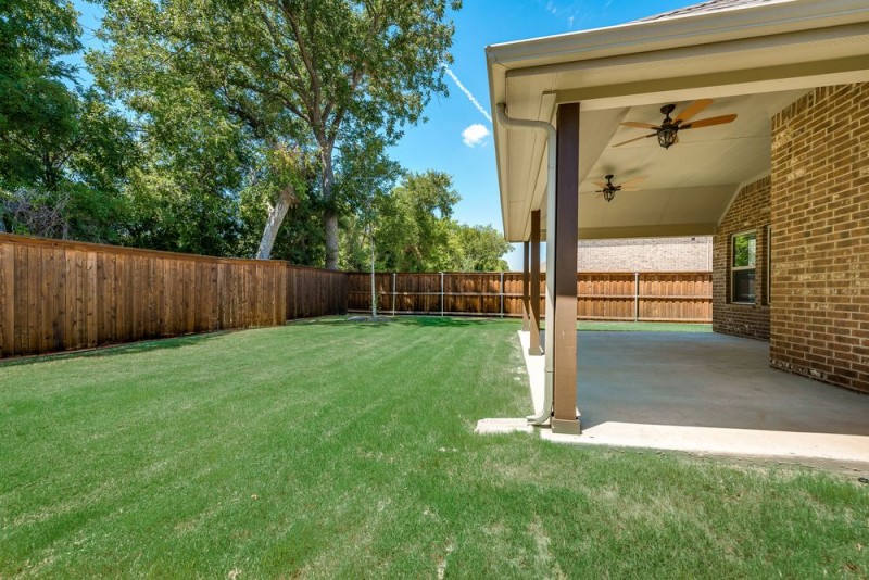    Large Grassy Backyard 