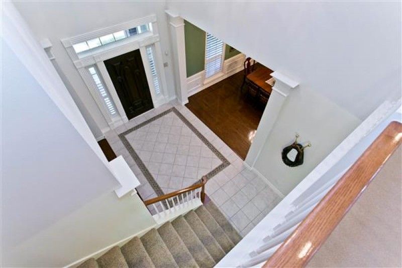    Stairway overlooking Foyer 