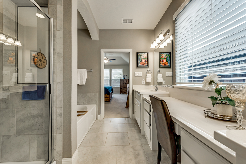    Spa Like Master Bathroom 