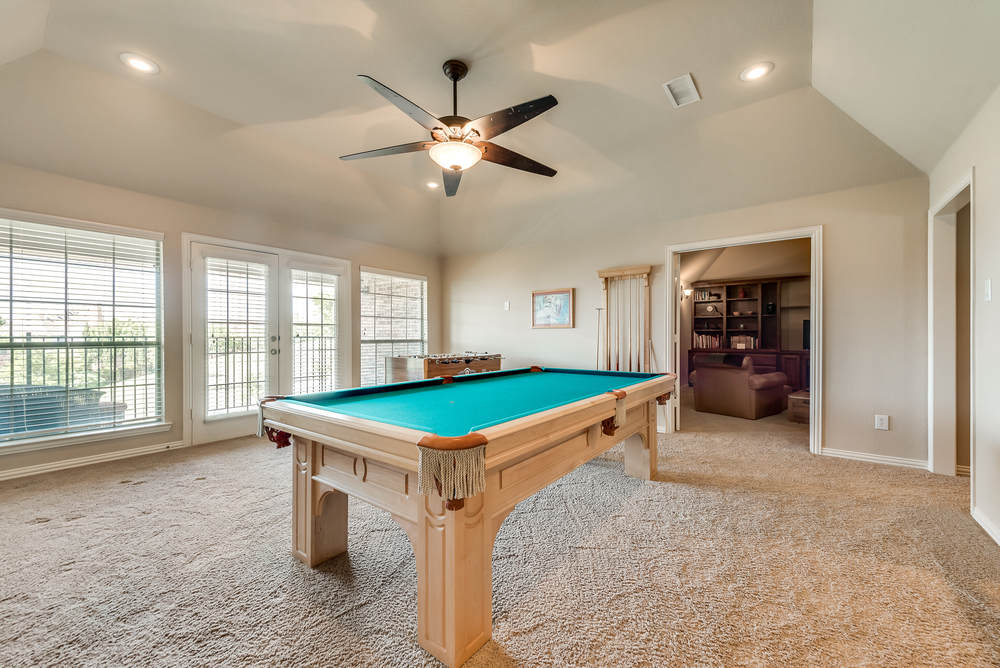    Vaulted Game Room 