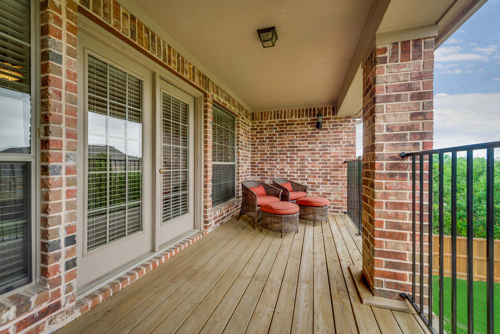    Second Floor Balcony 