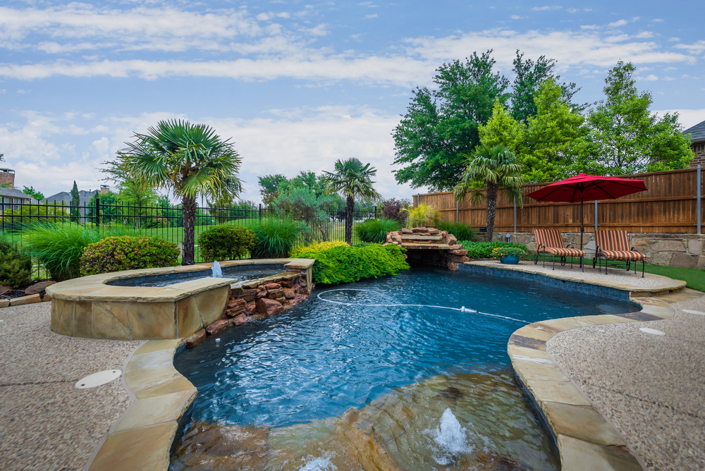    Serene Backyard Backs to Greenspace 