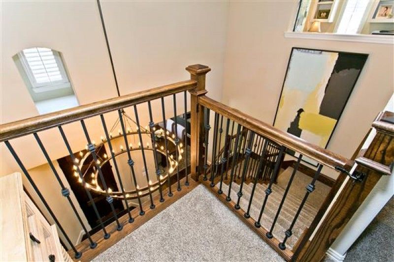    Wrought Iron Spindle Staircase 