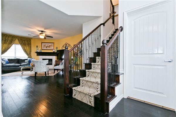    Foyer leading to Family Room 