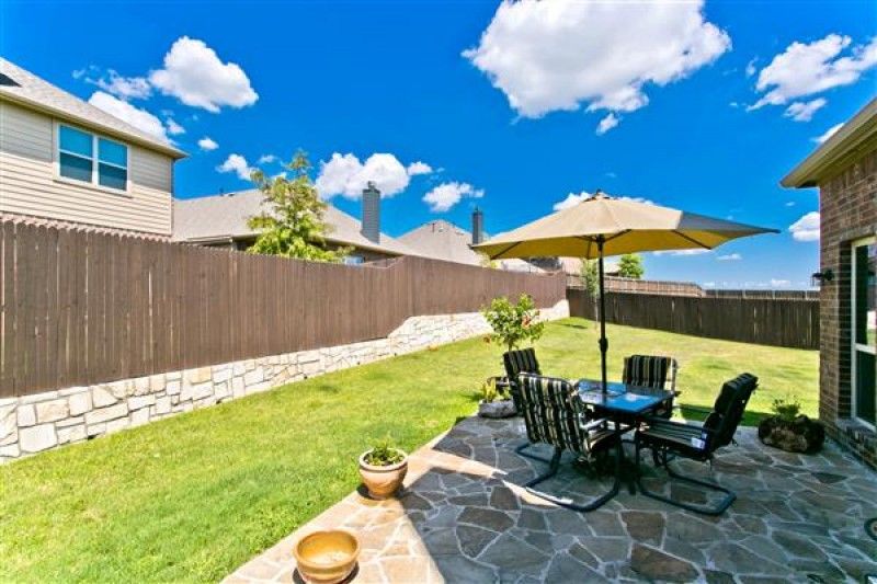    Open Patio  Large Yard 