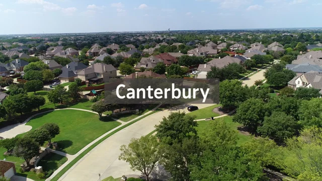 Canterbury, Stonebridge Ranch, McKinney